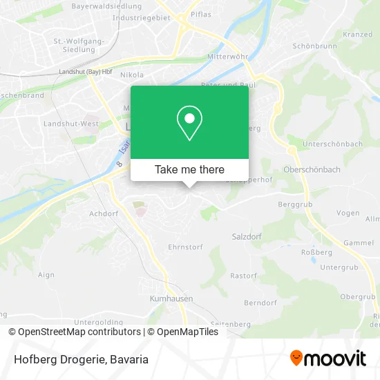 Карта Hofberg Drogerie