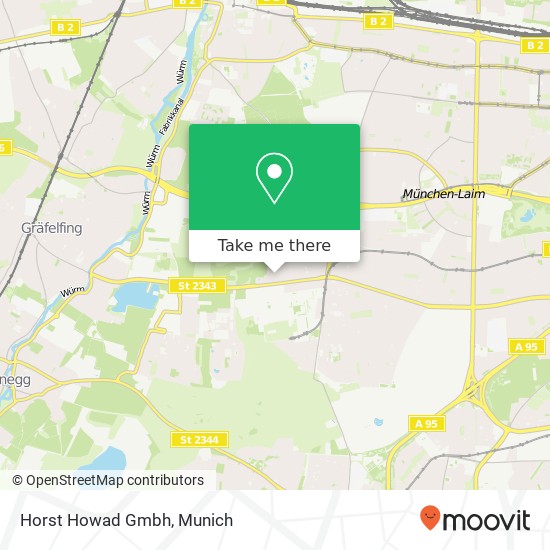 Horst Howad Gmbh map