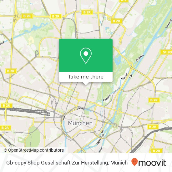 Gb-copy Shop Gesellschaft Zur Herstellung map