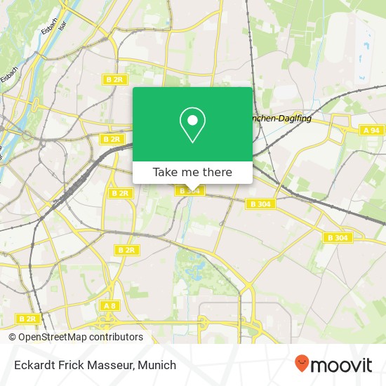 Eckardt Frick Masseur map