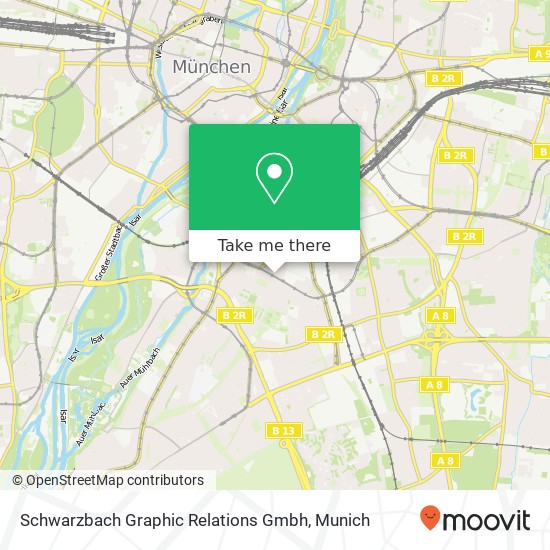Карта Schwarzbach Graphic Relations Gmbh