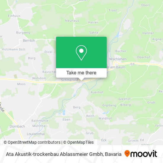 Карта Ata Akustik-trockenbau Ablassmeier Gmbh