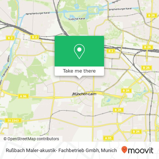 Rußbach Maler-akustik- Fachbetrieb Gmbh map