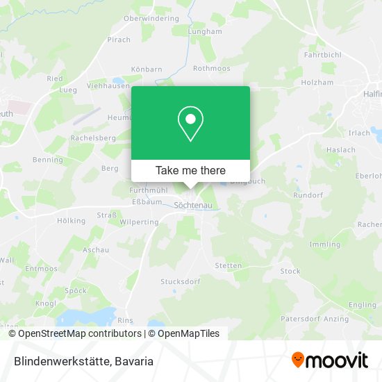 Карта Blindenwerkstätte
