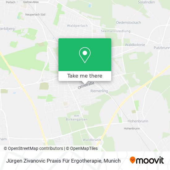 Jürgen Zivanovic Praxis Für Ergotherapie map