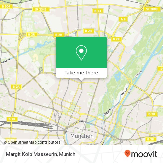 Карта Margit Kolb Masseurin