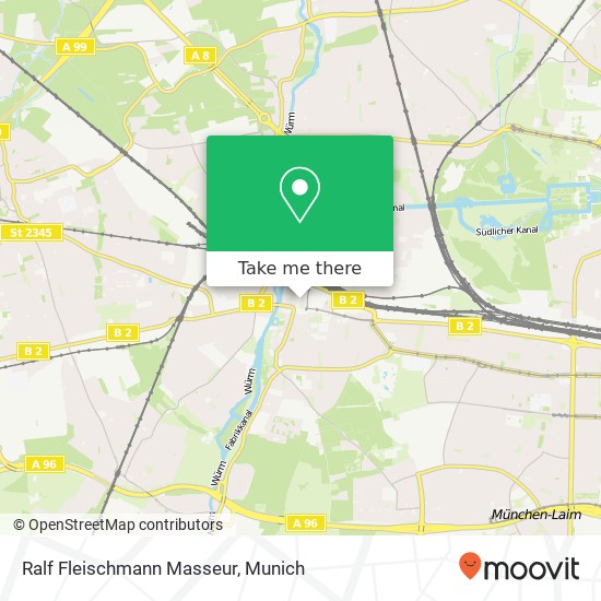 Ralf Fleischmann Masseur map