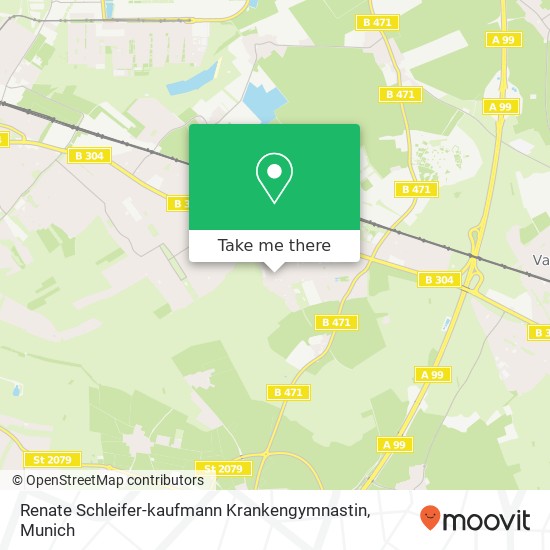 Карта Renate Schleifer-kaufmann Krankengymnastin