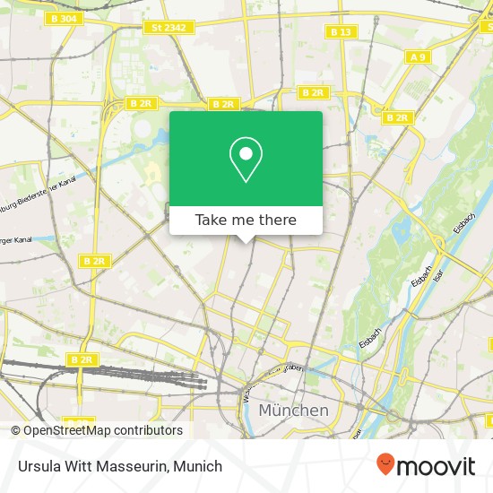 Ursula Witt Masseurin map