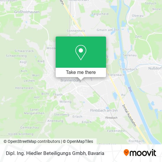 Dipl. Ing. Hiedler Beteiligungs Gmbh map