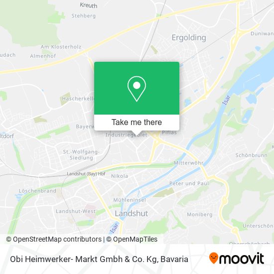 Obi Heimwerker- Markt Gmbh & Co. Kg map