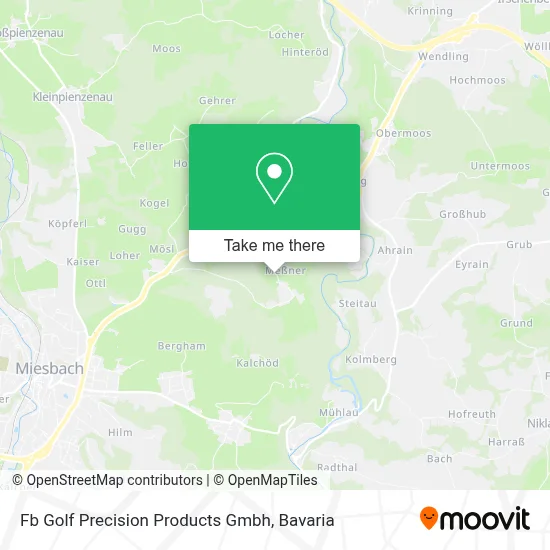 Fb Golf Precision Products Gmbh map