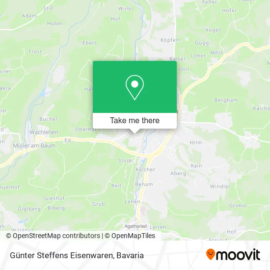 Карта Günter Steffens Eisenwaren