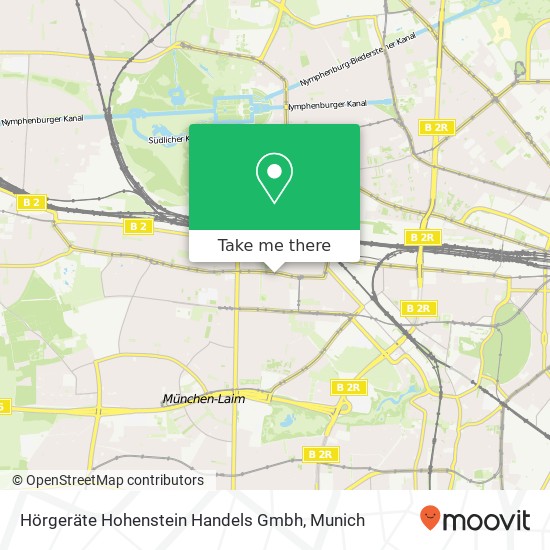 Hörgeräte Hohenstein Handels Gmbh map