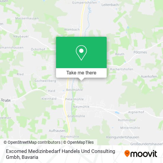 Excomed Medizinbedarf Handels Und Consulting Gmbh map