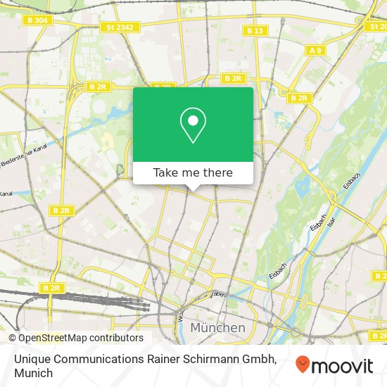Unique Communications Rainer Schirmann Gmbh map