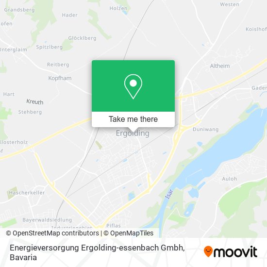 Energieversorgung Ergolding-essenbach Gmbh map