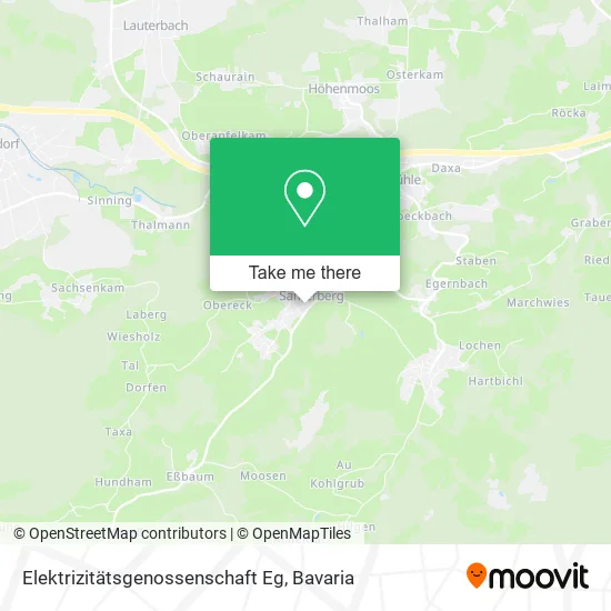 Карта Elektrizitätsgenossenschaft Eg