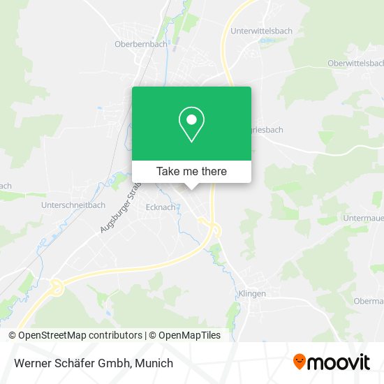 Werner Schäfer Gmbh map