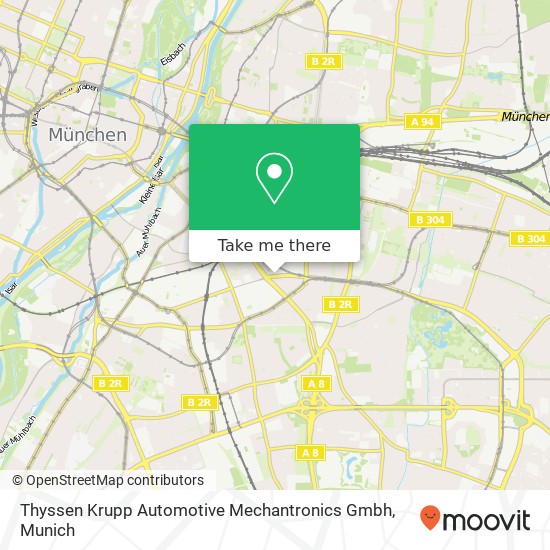 Thyssen Krupp Automotive Mechantronics Gmbh map