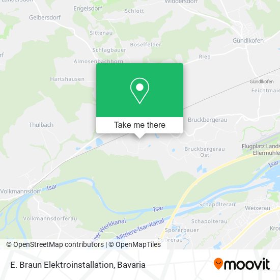 E. Braun Elektroinstallation map