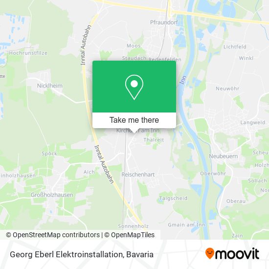 Georg Eberl Elektroinstallation map