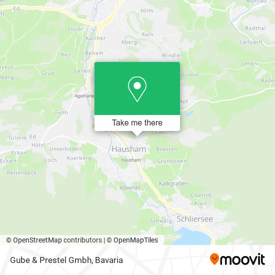 Карта Gube & Prestel Gmbh