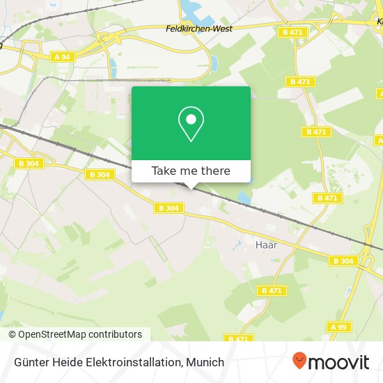 Карта Günter Heide Elektroinstallation