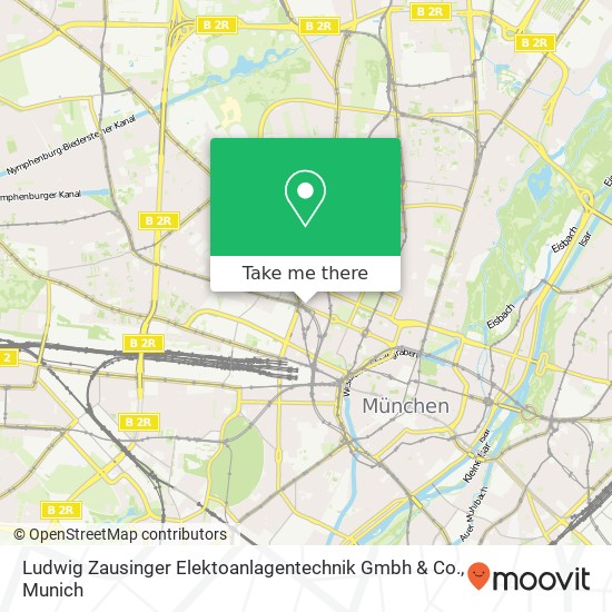 Ludwig Zausinger Elektoanlagentechnik Gmbh & Co. map