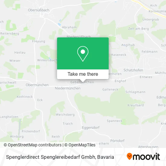 Карта Spenglerdirect Spenglereibedarf Gmbh