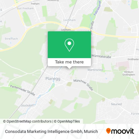 Consodata Marketing Intelligence Gmbh map