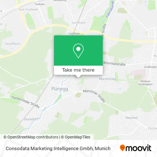Карта Consodata Marketing Intelligence Gmbh