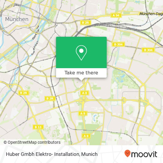 Huber Gmbh Elektro- Installation map