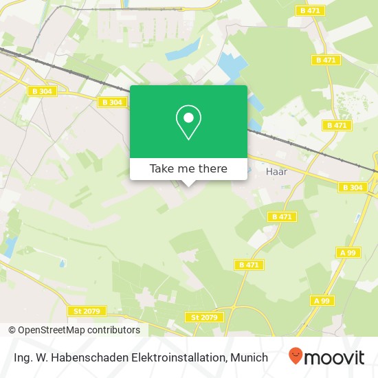 Ing. W. Habenschaden Elektroinstallation map