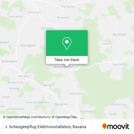 Карта J. Scheugenpflug Elektroinstallation