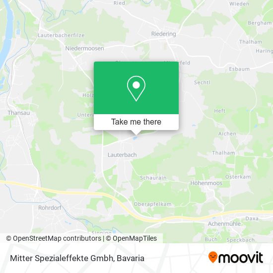 Mitter Spezialeffekte Gmbh map