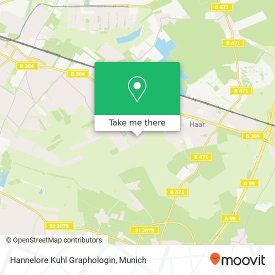 Hannelore Kuhl Graphologin map