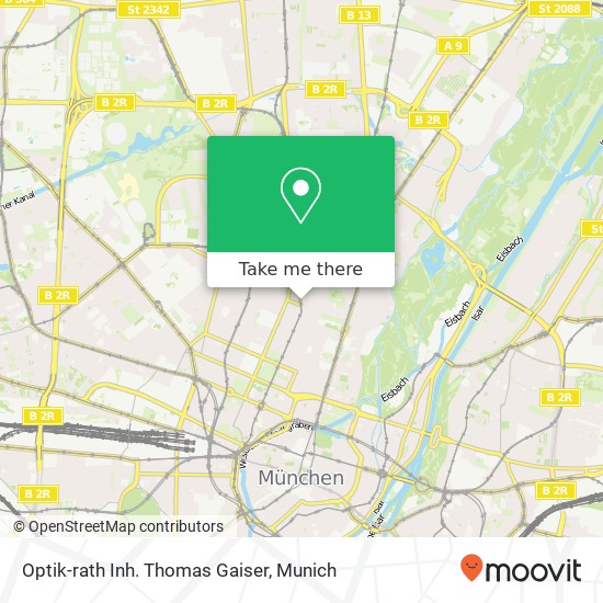 Optik-rath Inh. Thomas Gaiser map