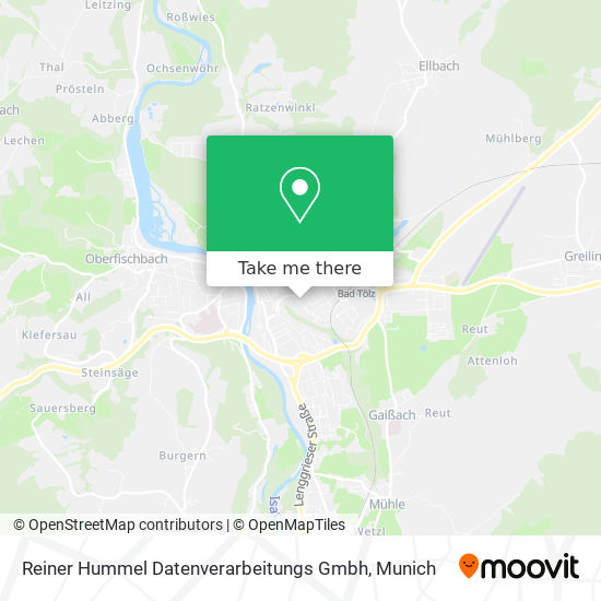 Reiner Hummel Datenverarbeitungs Gmbh map