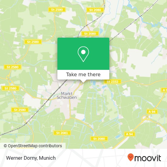 Werner Dorny map