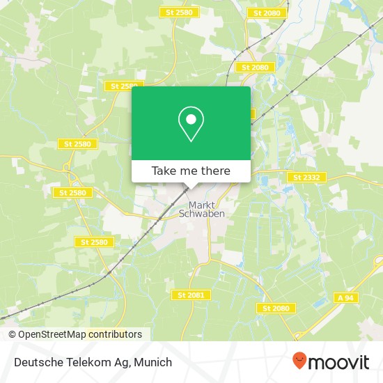 Deutsche Telekom Ag map