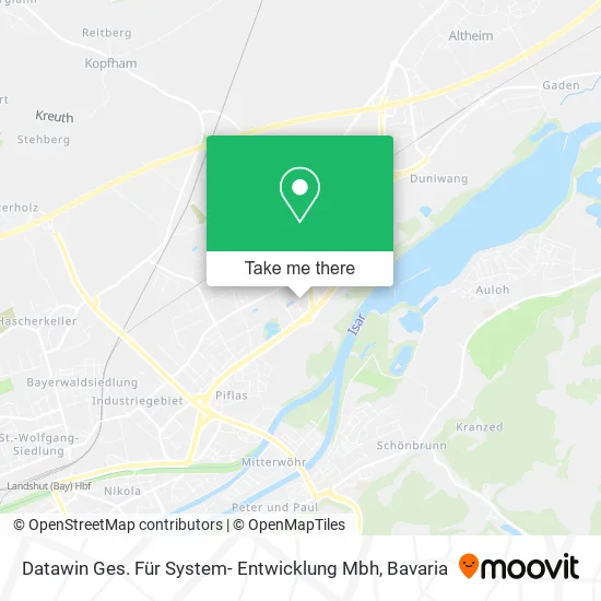 Карта Datawin Ges. Für System- Entwicklung Mbh