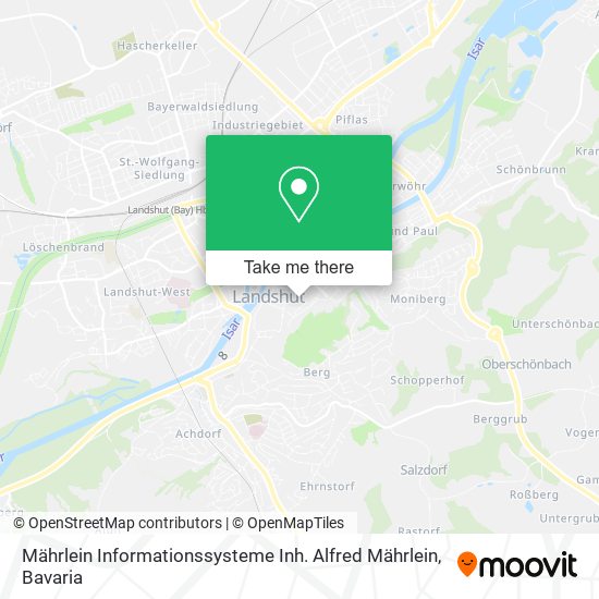 Карта Mährlein Informationssysteme Inh. Alfred Mährlein