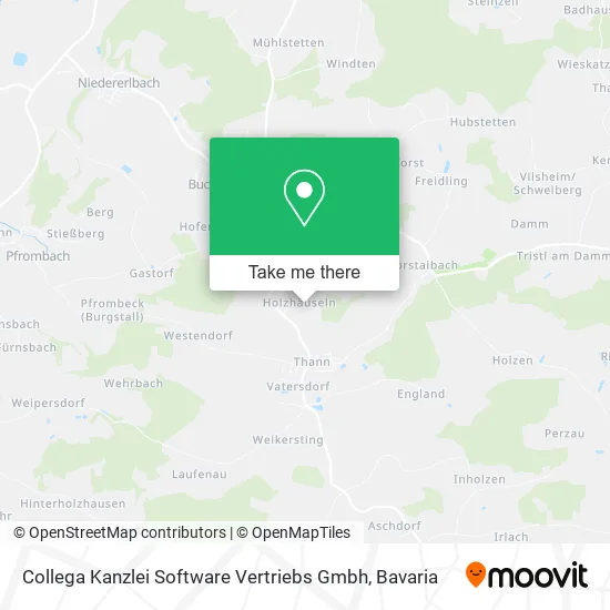 Карта Collega Kanzlei Software Vertriebs Gmbh