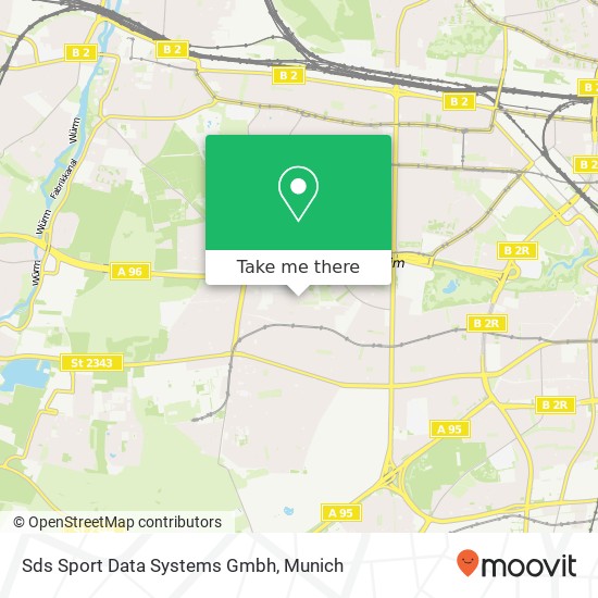 Sds Sport Data Systems Gmbh map
