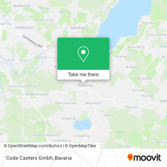 Карта Code Casters Gmbh