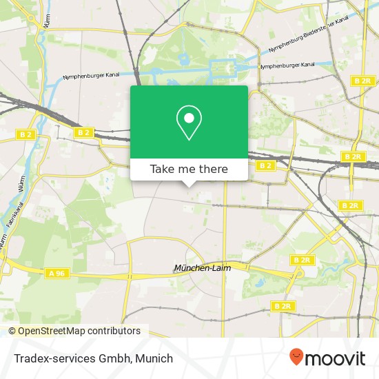 Tradex-services Gmbh map