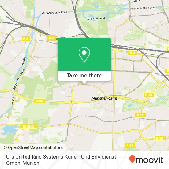 Urs United Ring Systems Kurier- Und Edv-dienst Gmbh map