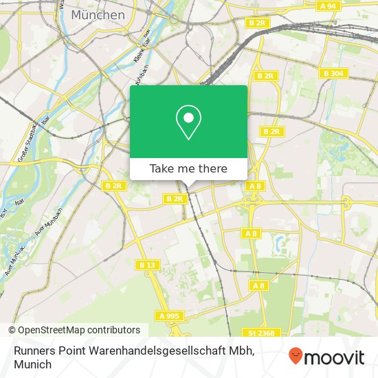 Runners Point Warenhandelsgesellschaft Mbh map