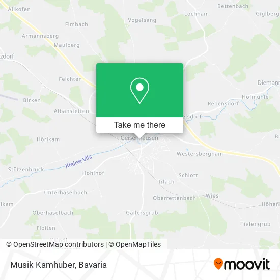 Карта Musik Kamhuber